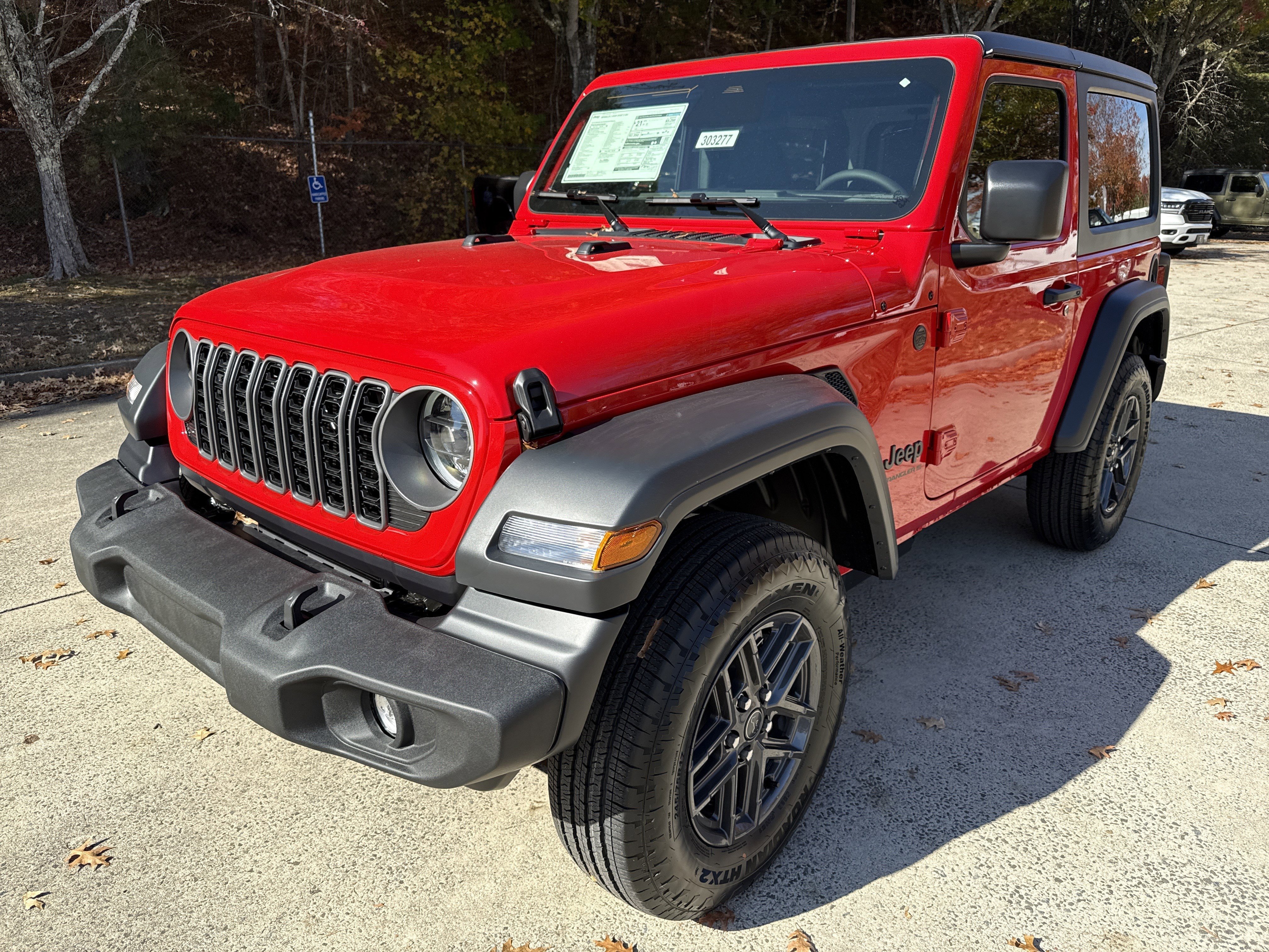 New 2026 Firecracker Red Clearcoat Jeep Sport S image 3