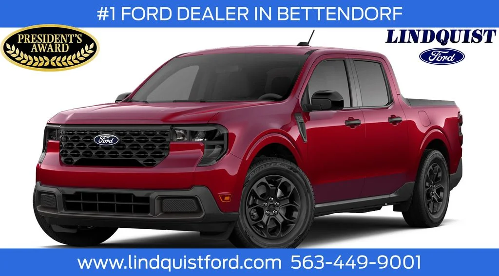 New 2026 Ruby Red Metallic Tinted Clearcoat Ford XLT image 1