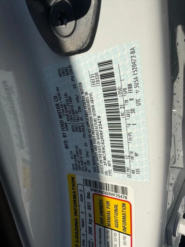 Used 2024 White Ford Outer Banks image 20