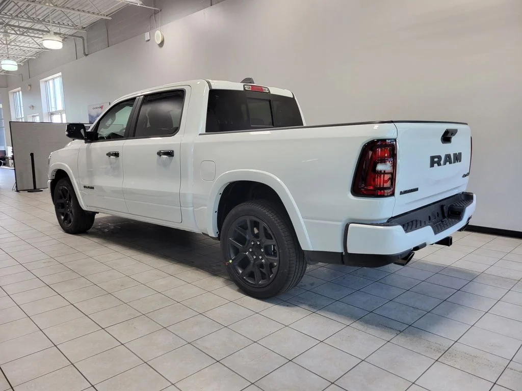 New 2026 Bright White Clear-Coat Exterior Paint RAM Laramie image 5