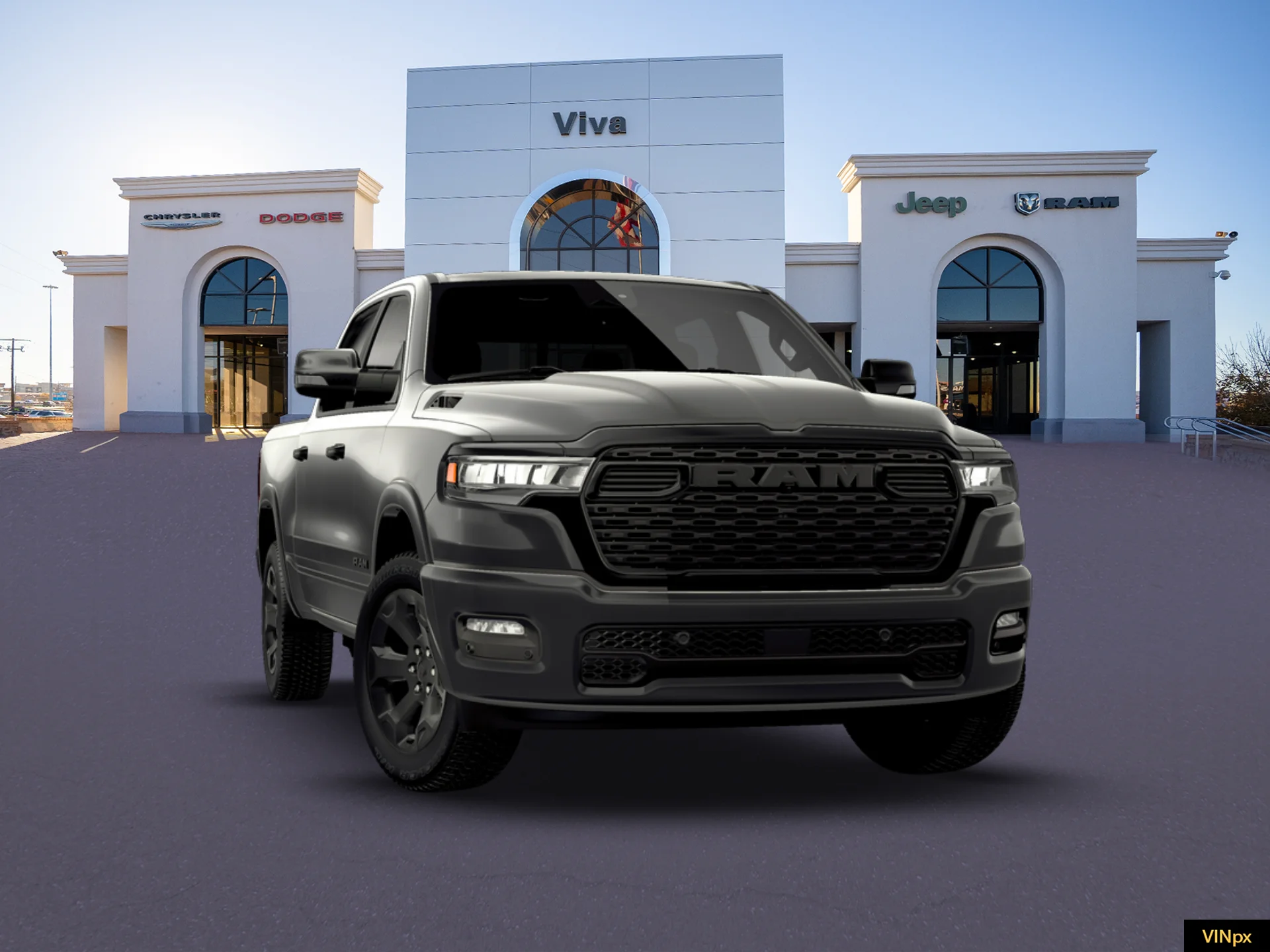 New 2026 Granite Crystal Metallic Clear-Coat Exterior Paint RAM LONE STAR image 16