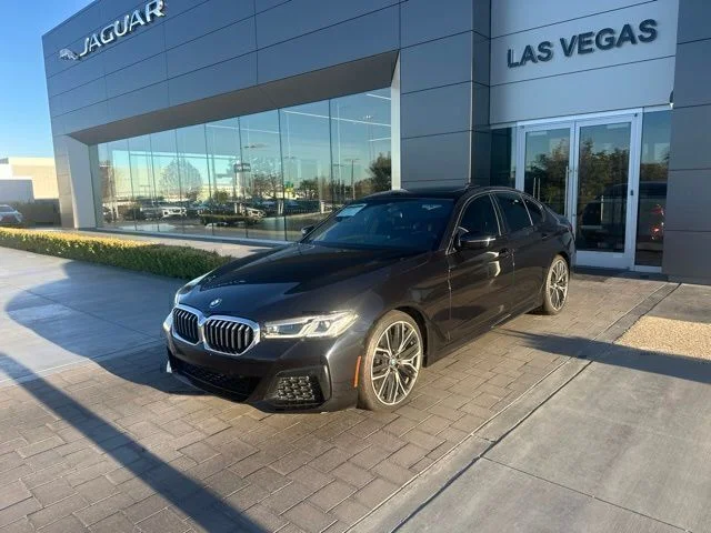 Used 2021 Black BMW 530i image 1