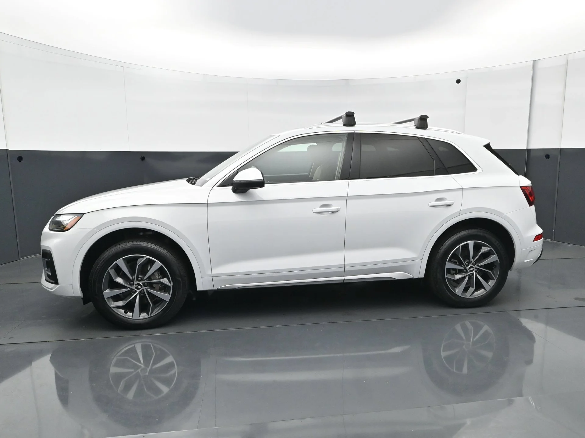Used 2021 Glacier White Metallic Audi 45 Premium Plus image 2