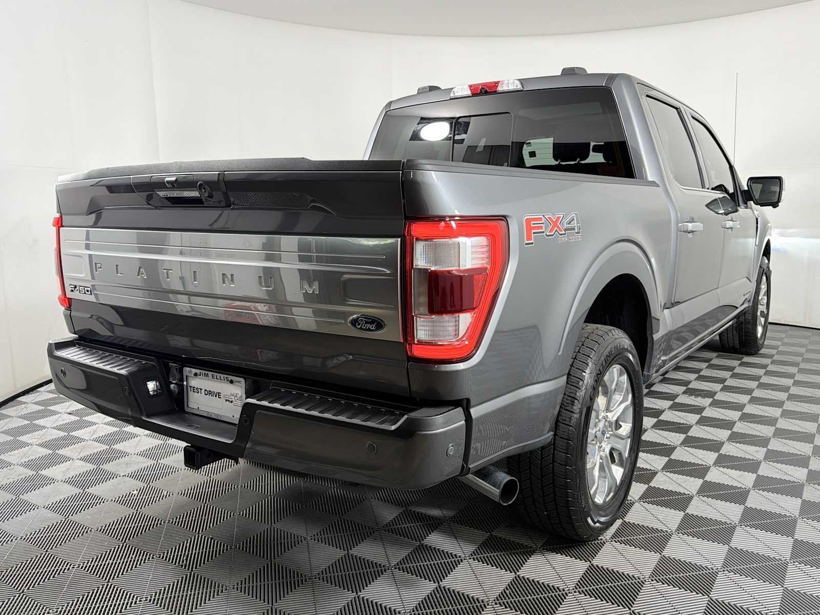 Used 2021 Carbonized Gray Metallic Ford Platinum image 6