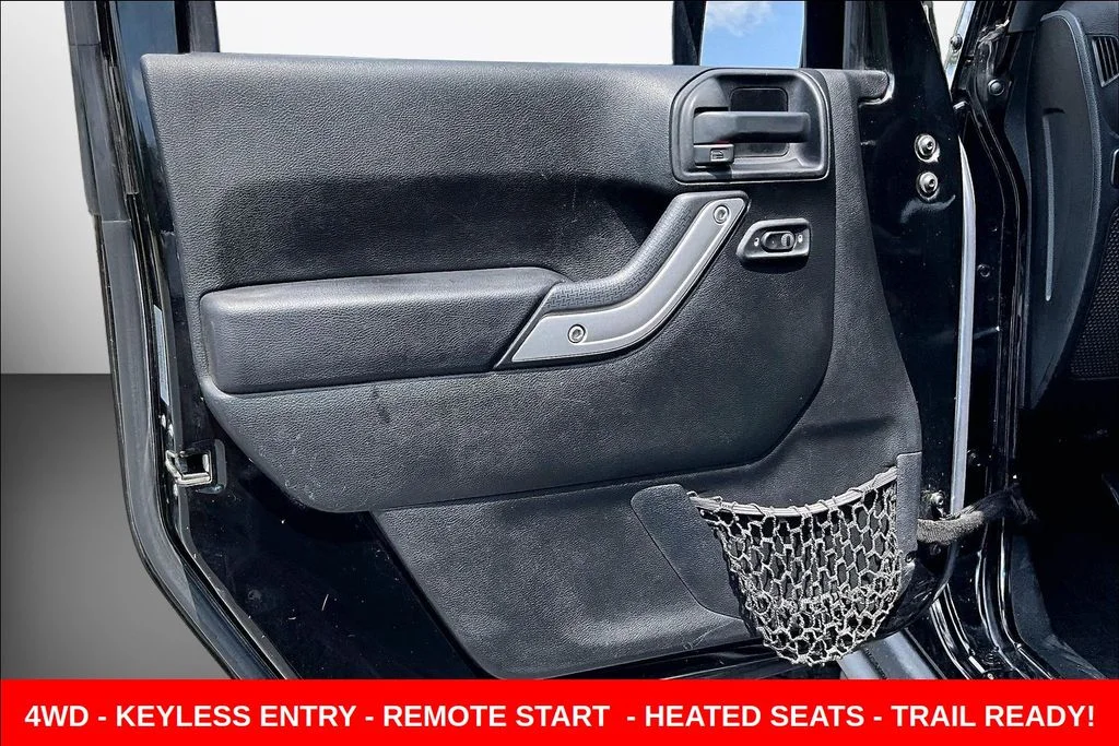 Used 2017 Black Jeep Unlimited Rubicon image 18