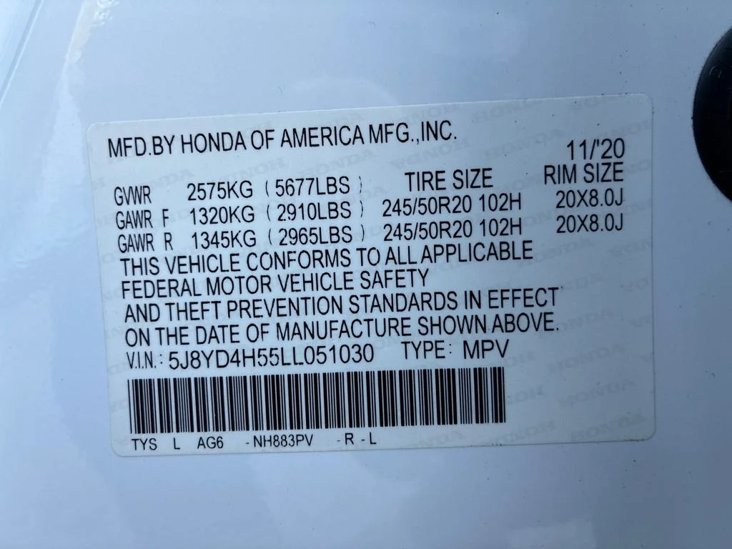Used 2020  Acura Technology image 24