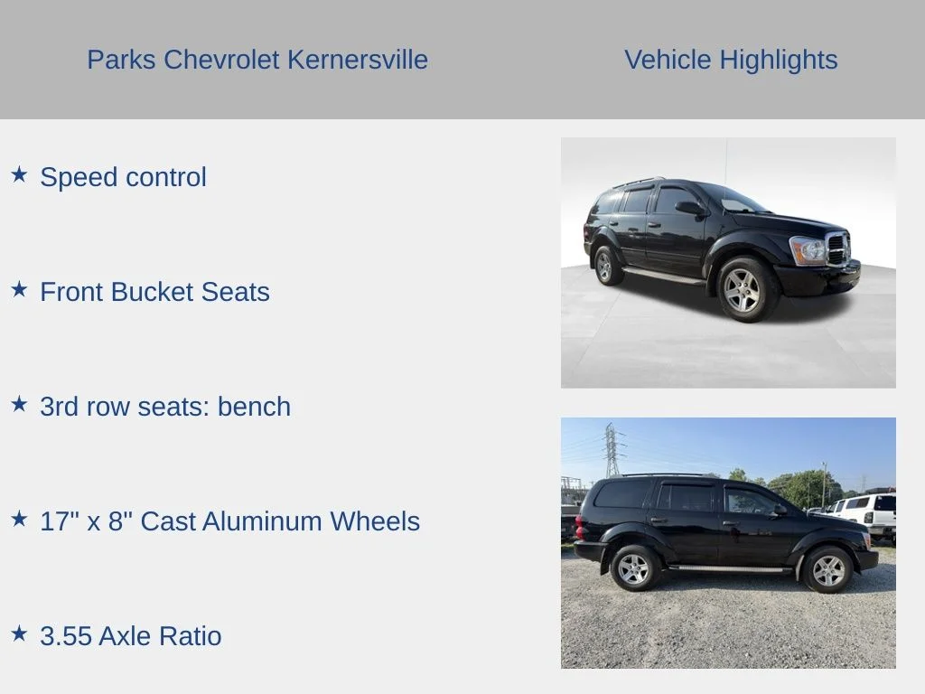 Used 2004 Black Dodge SLT image 10