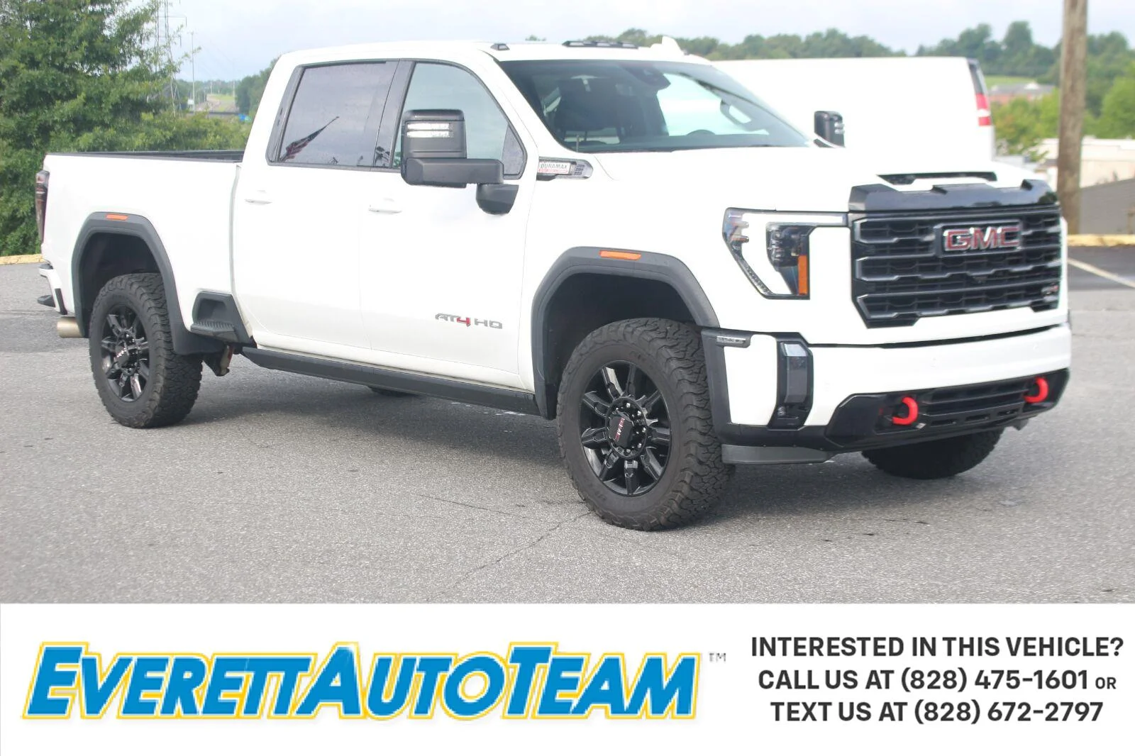 Used 2024 Summit White GMC AT4 image 1