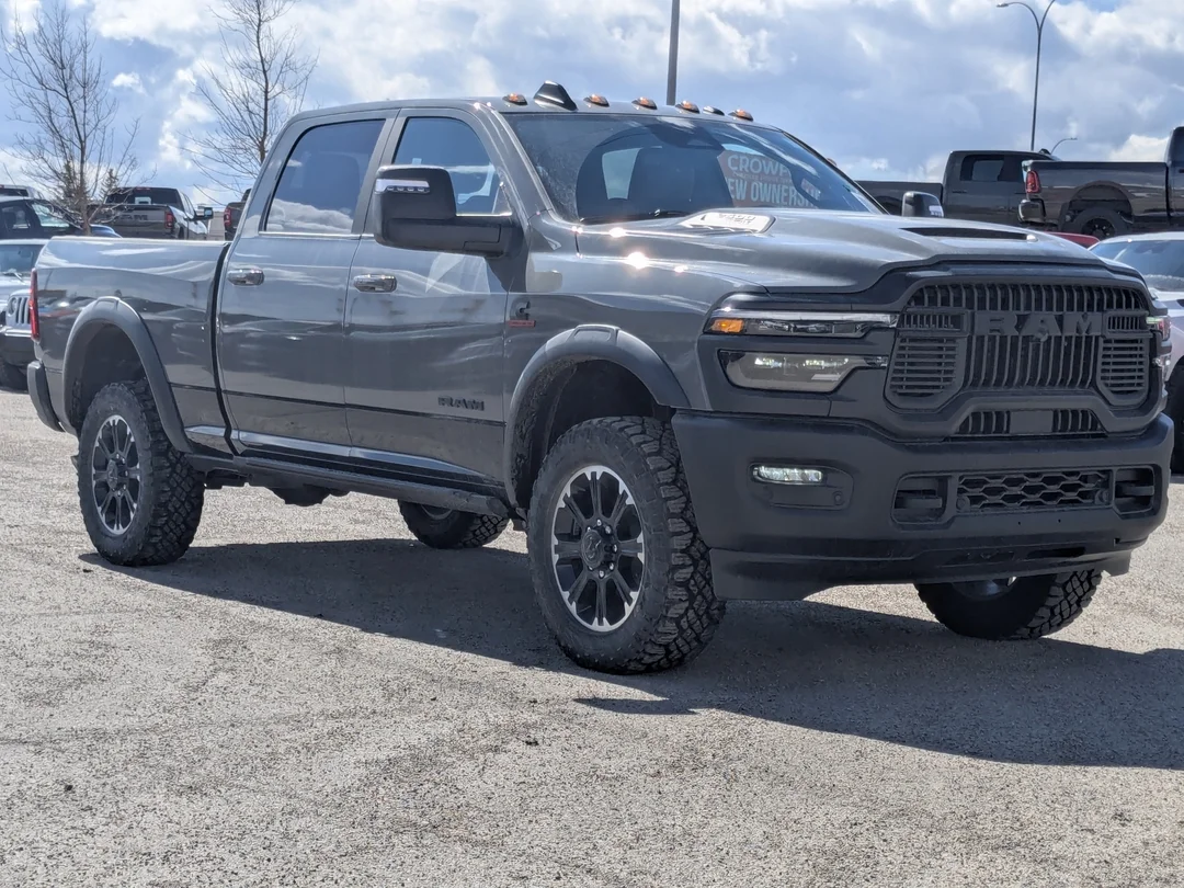 New 2026 Grey RAM Rebel - - 4x4 - Rebel Level 1 Equip Grp - 5th Wheel/Gooseneck Prep & More! image 2