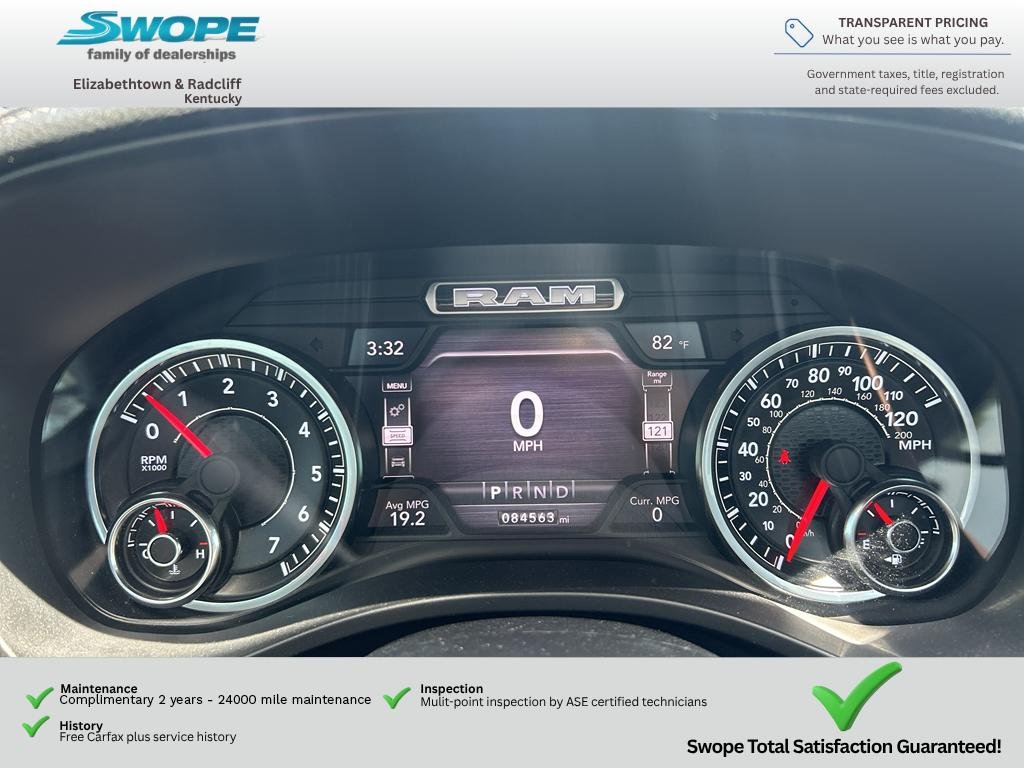 Used 2020 Bright White Clearcoat Ram Laramie image 18