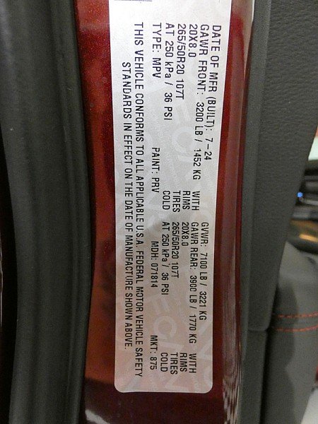 Used 2024 OCTANE RED PEARLC Dodge R/T Plus AWD image 32