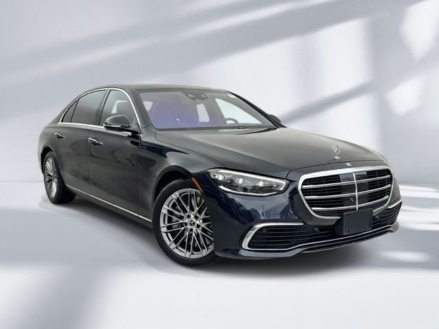 Certified Used 2022 Blue Mercedes-Benz S 580 image 3