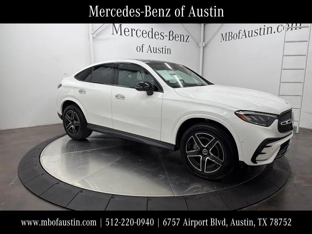 New 2027 White Mercedes-Benz GLC 300 image 1