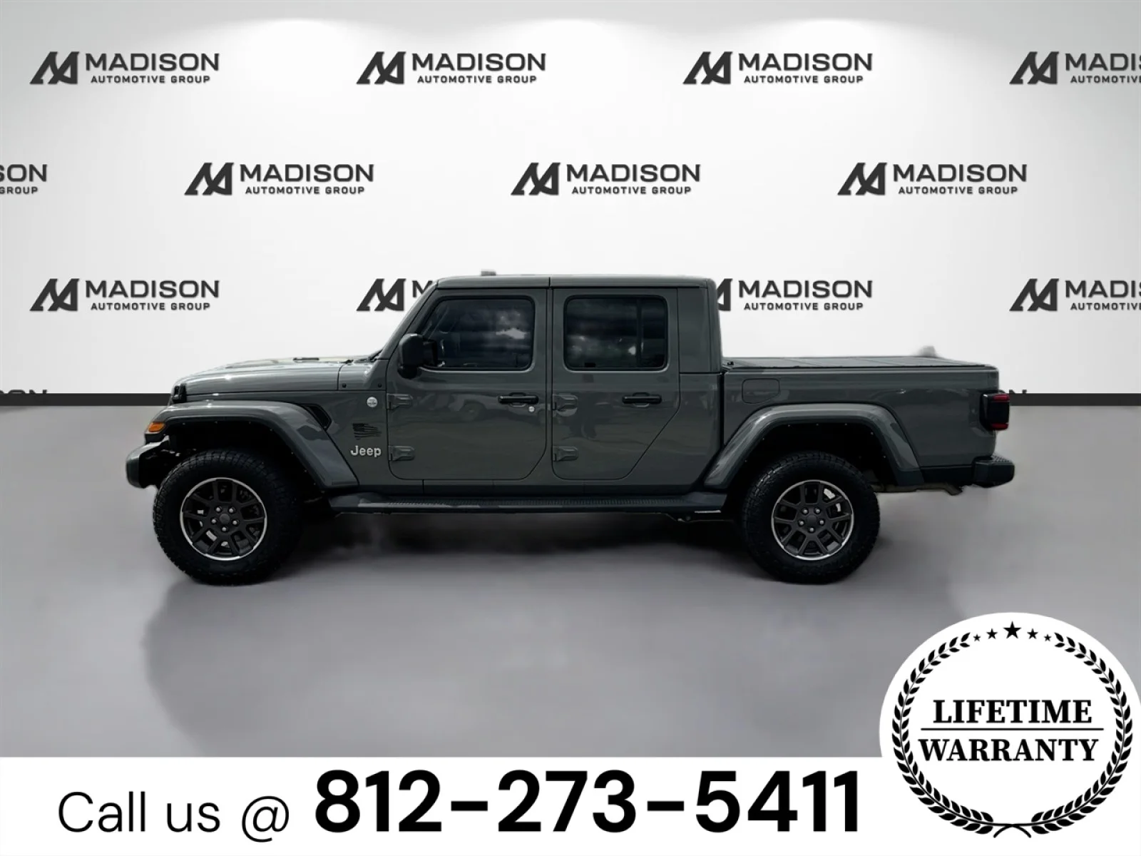 Used 2021 GRAY Jeep Overland image 8