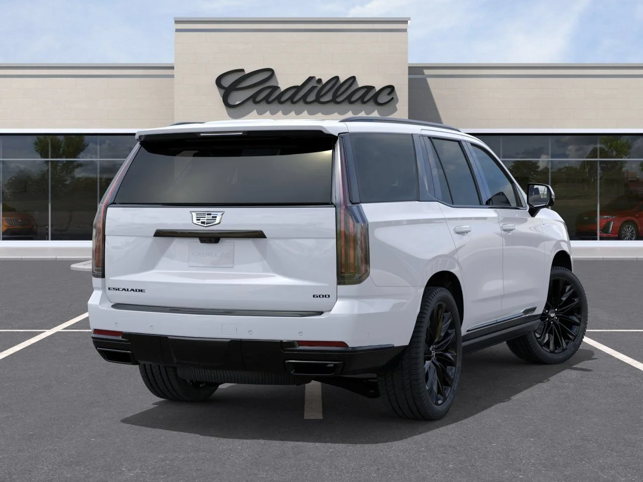 New 2026 Vibrant White Tricoat Cadillac Platinum Sport image 4