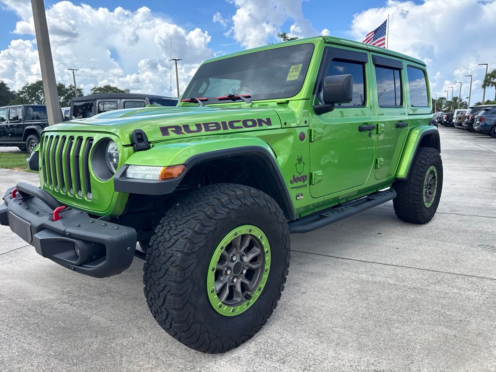 Used 2020 Green Jeep Unlimited Rubicon image 10