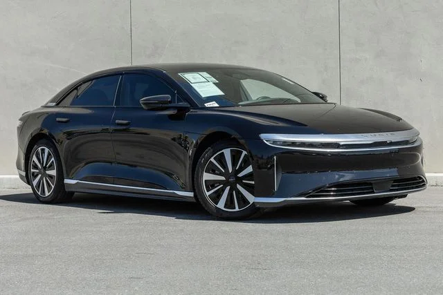 Used 2023 Infinite Black Metallic Lucid Pure image 16