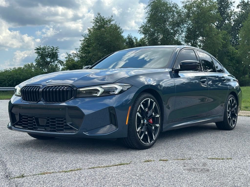 Used 2025 Blue BMW 330i xDrive image 3