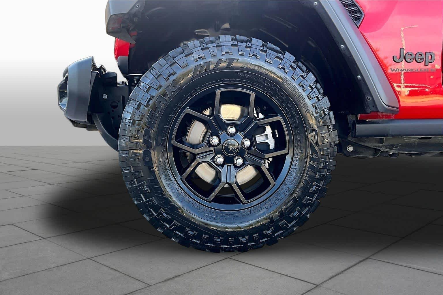 Used 2025 Firecracker Red Clearcoat Jeep Willys image 11