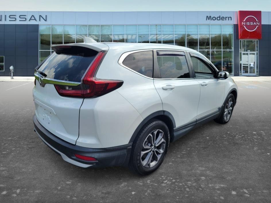 Used 2021 Platinum White Honda EX image 5