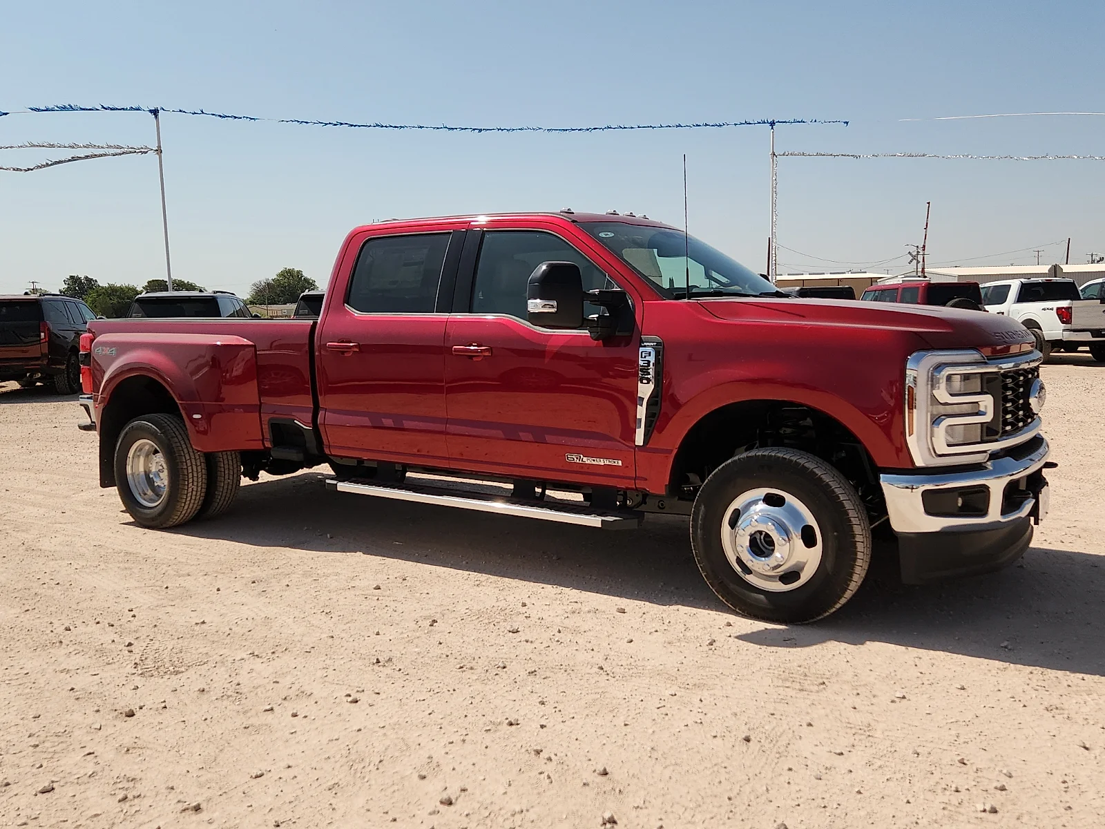 New 2026 Ruby Red Metallic Tinted Clearcoat Ford Lariat image 8