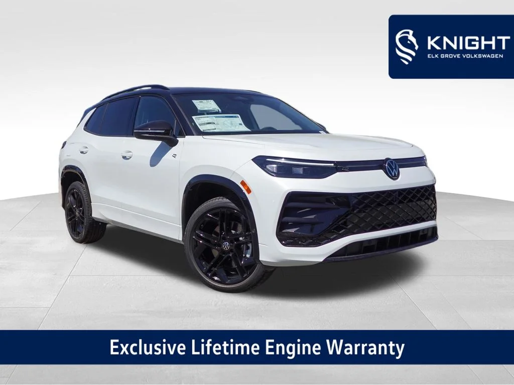 New 2026 Opal White w/Deep Black Roof Volkswagen 2.0T SE R-Line Black image 1