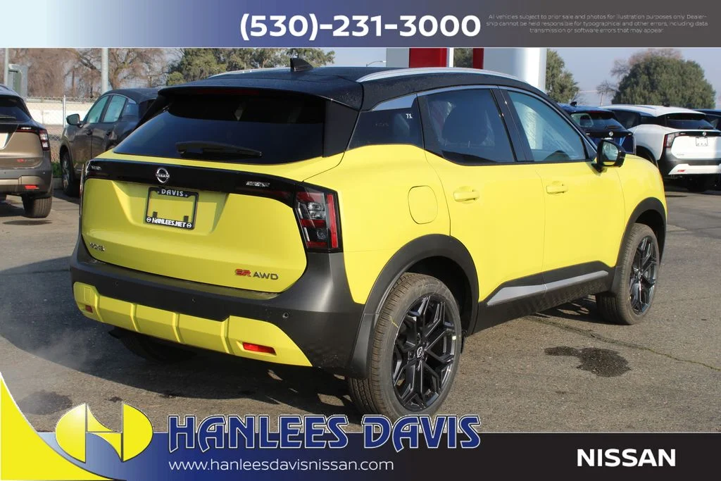 New 2026 Yuzu Yellow Metallic / Super Black Two-tone Nissan SR image 7
