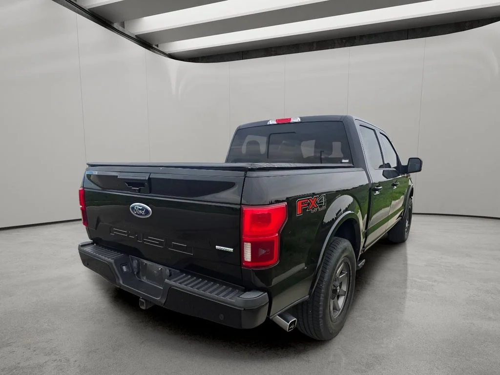 Used 2018 SHADOW BLACK Ford LARIAT image 5