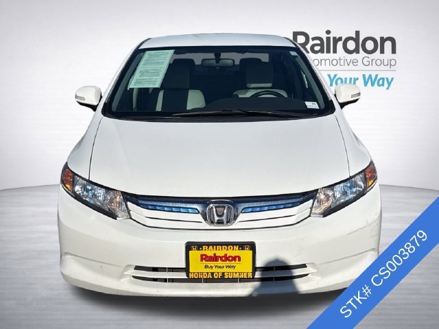 Used 2012 Honda Civic HYBRID with VIN JHMFB4F22CS003879 for sale in Sumner, WA