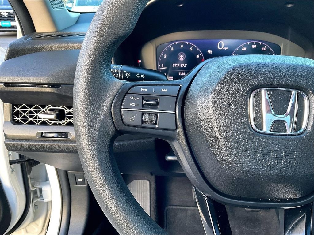 Used 2024 Platinum White Honda EX image 23