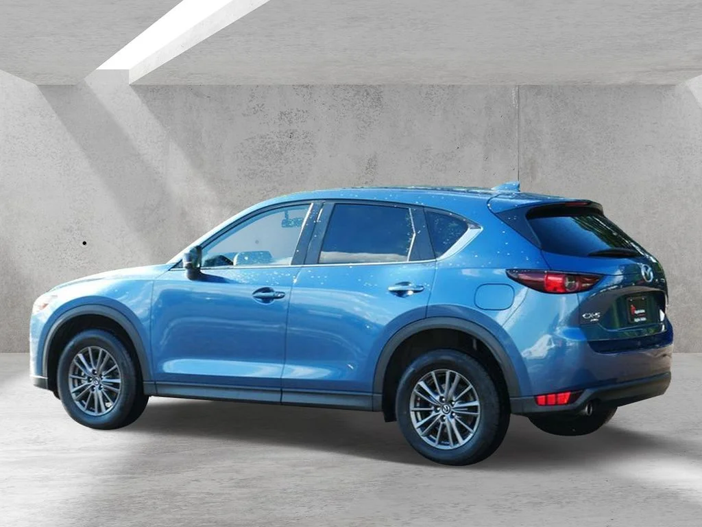 Used 2021 Blue Mazda Touring image 4