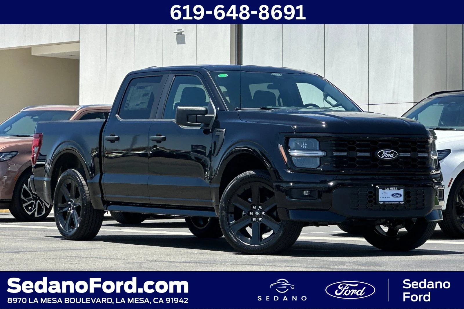New 2026 Agate Black Metallic Ford STX® image 1
