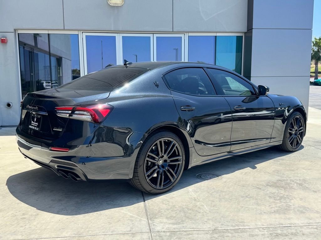 Certified Used 2023 Nero Noctis Black Maserati Modena image 8