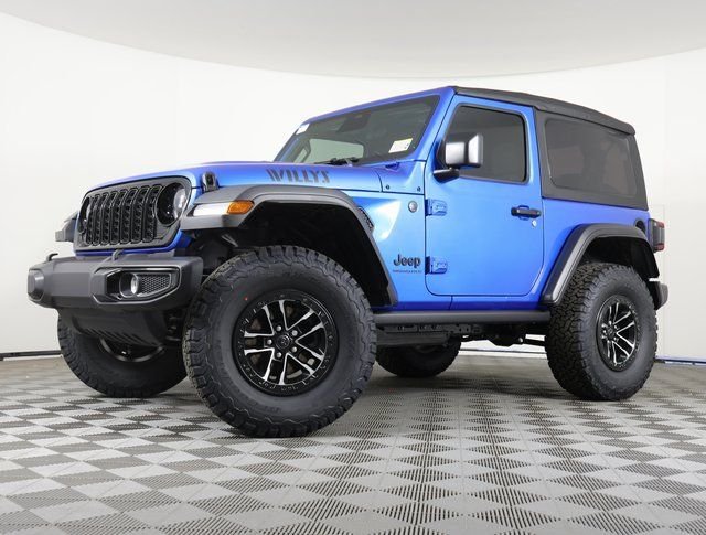 New 2026 Hydro Blue Pearlcoat Jeep Willys image 1