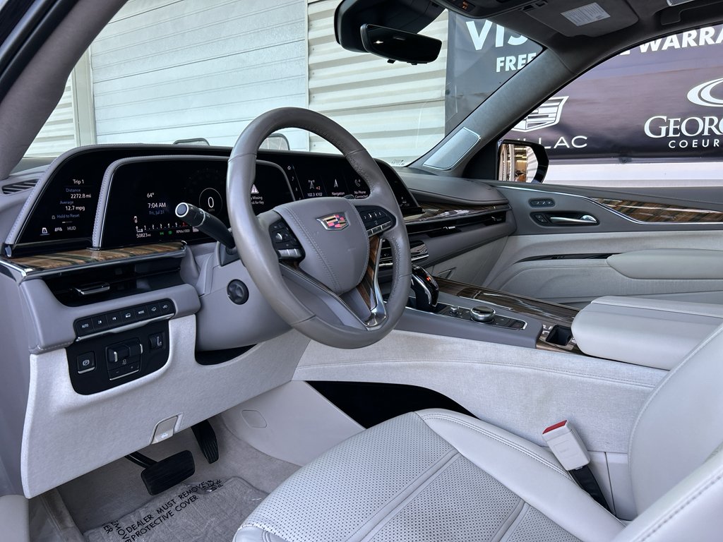 Used 2021 Dark Moon Blue Metallic Cadillac Premium Luxury Platinum image 10