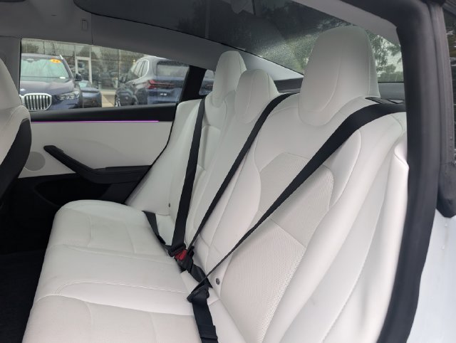 Used 2025 Pearl White Multi-Coat Tesla Long Range image 14