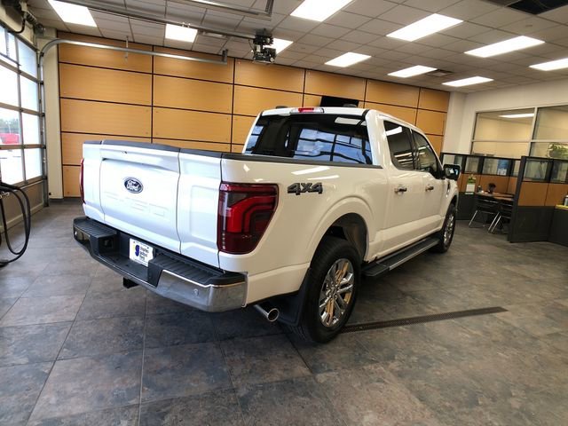 New 2026 Star White Metallic Tri-Coat Ford LARIAT image 7