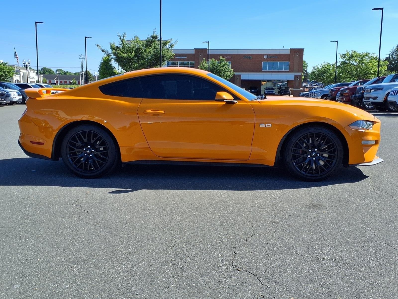 Used 2019 Orange Fury Metallic Tri-Coat Ford GT Premium image 10