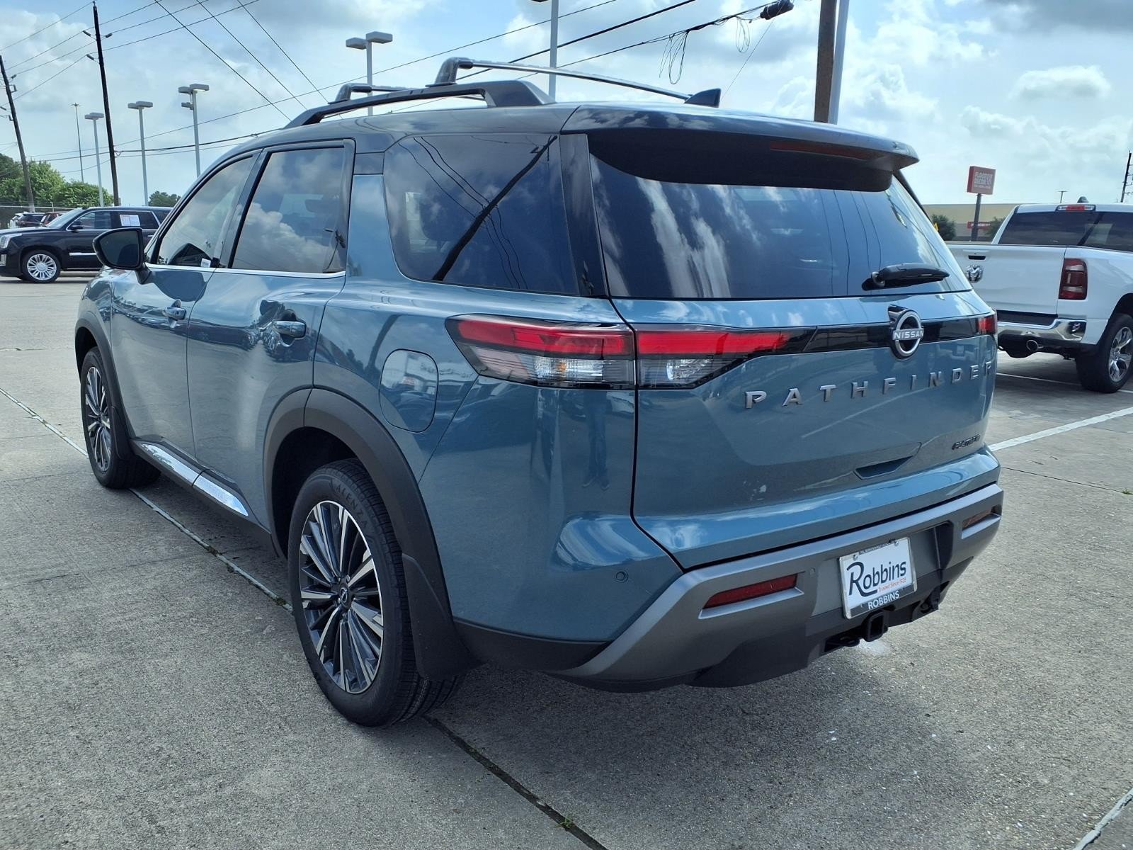 2026 Nissan Pathfinder Platinum Green at Robbins Nissan