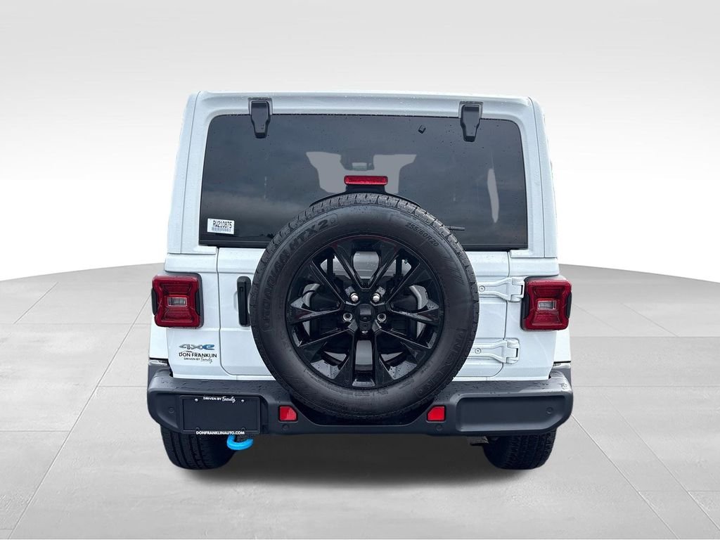 Used 2024 White Jeep Sahara 4xe image 4