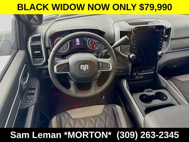New 2025 Diamond Black Crystal Pearl-Coat Exterior Paint Ram Big Horn image 22