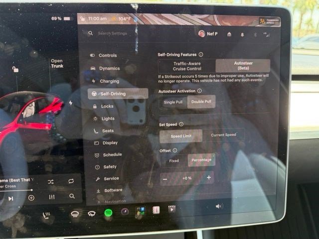 Used 2021 Red Multi-Coat Tesla Performance image 10