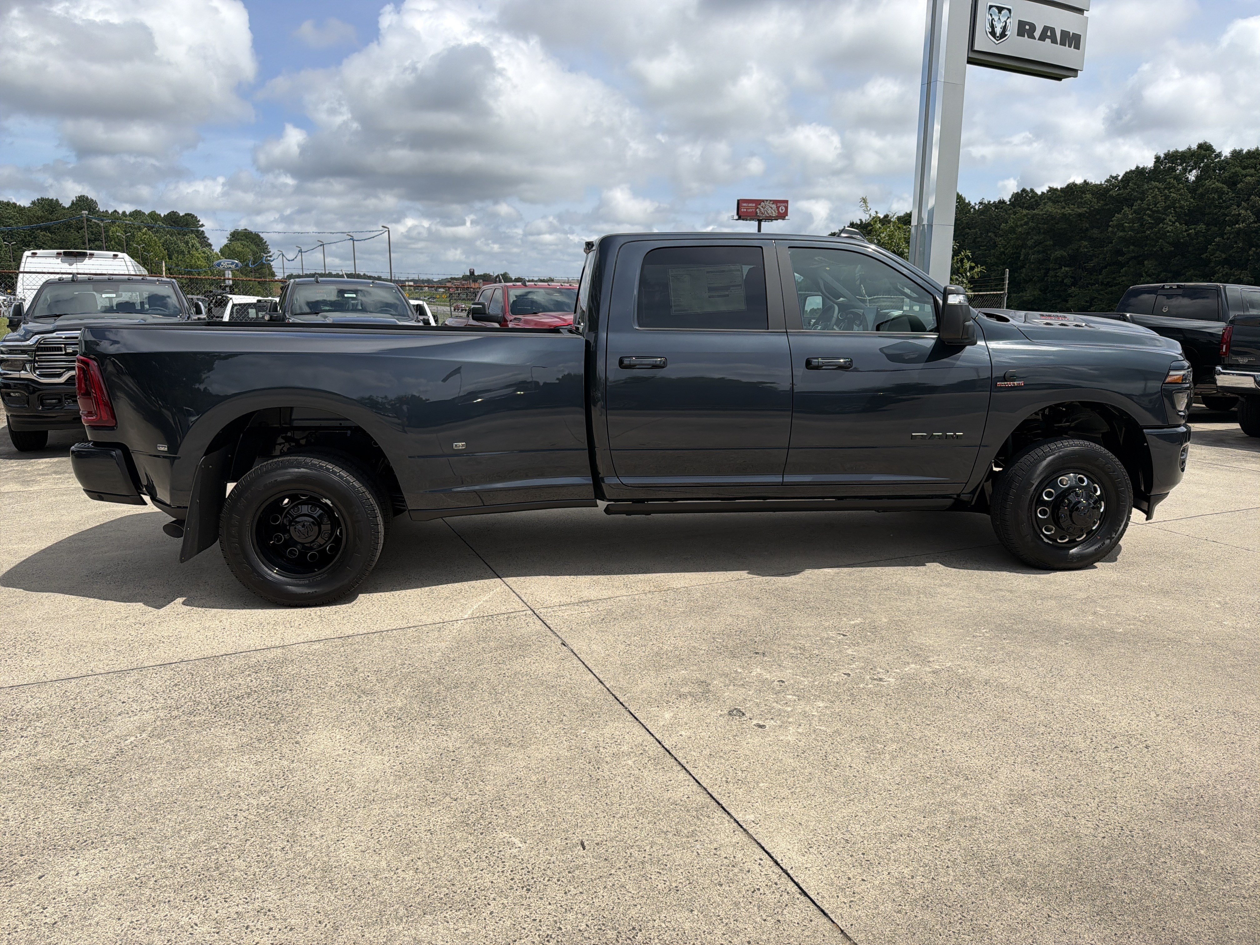 New 2026 Forged Blue Metallic Exterior Paint RAM Laramie image 8