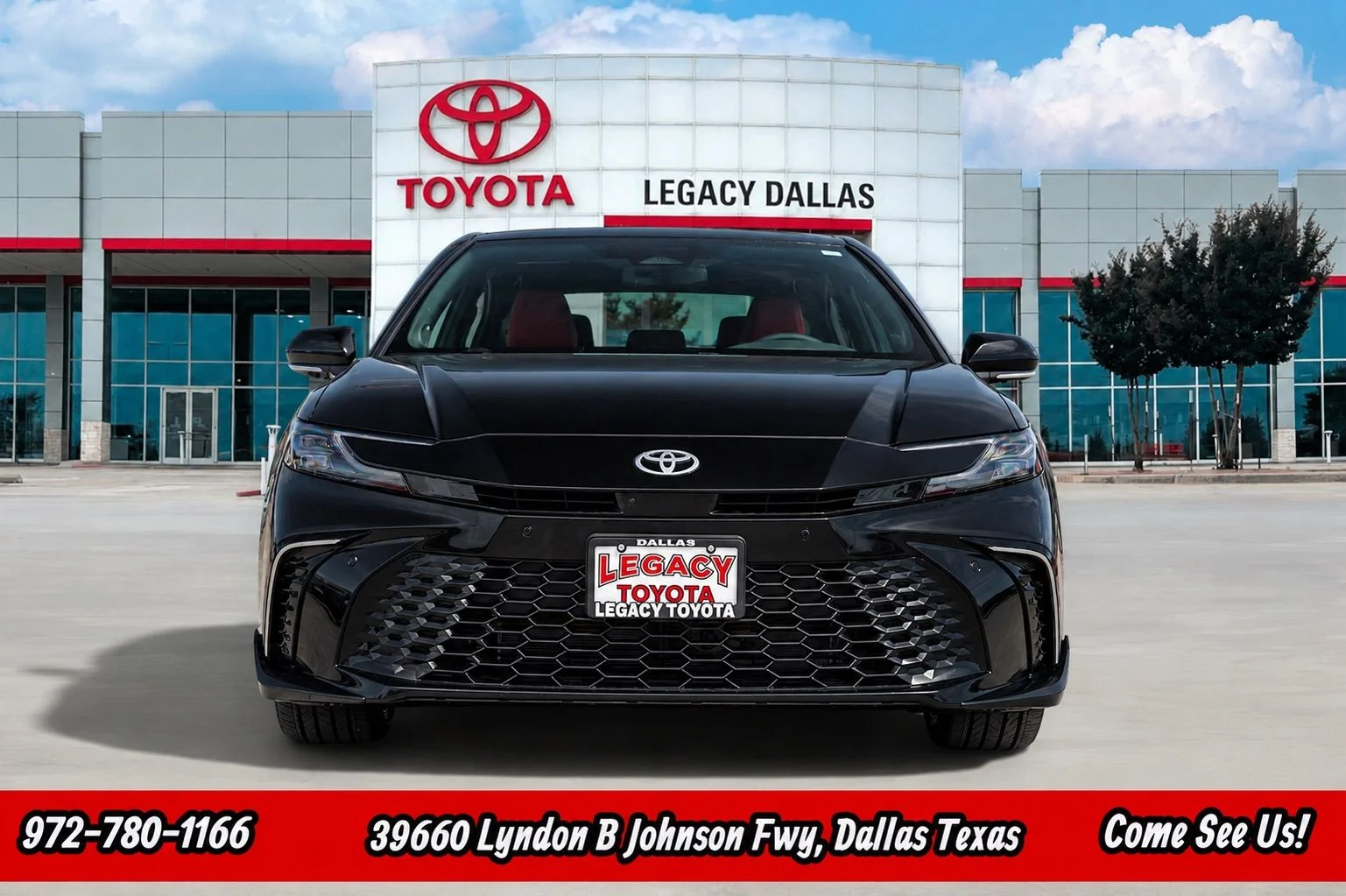 New 2026 Midnight Black Metallic Toyota XSE image 6