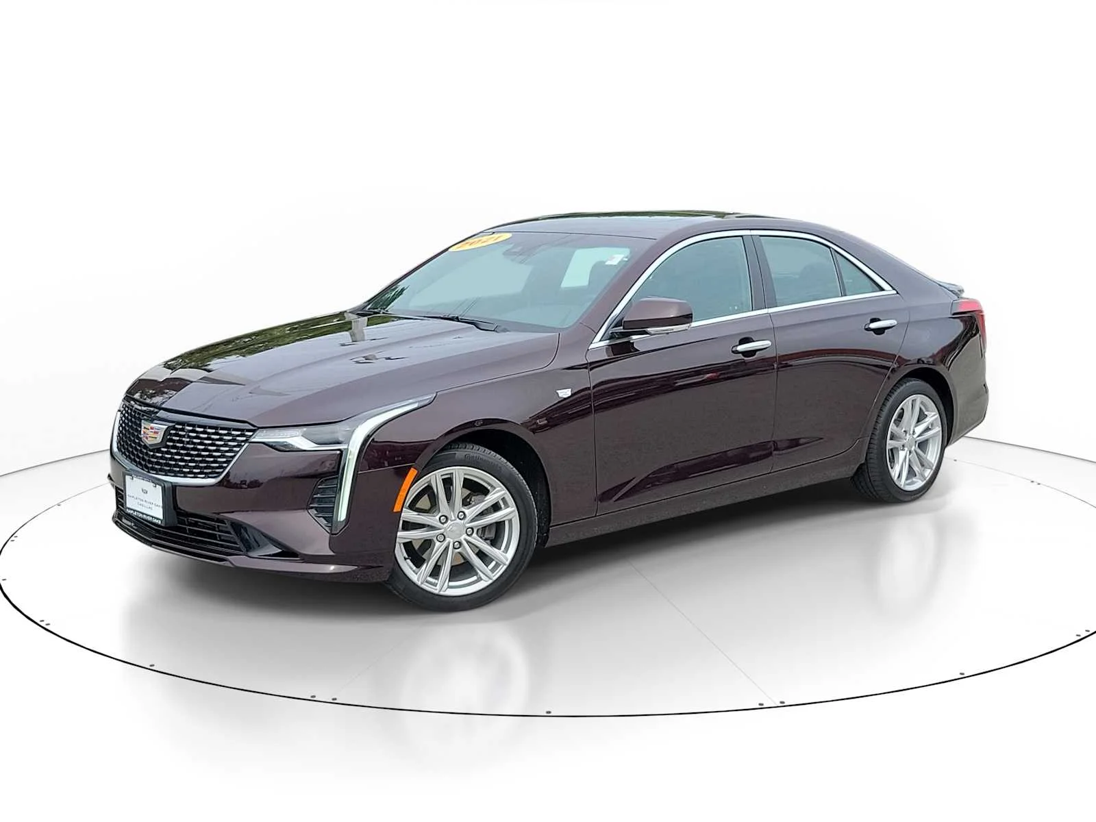Certified Used 2021 GARNET METALLIC Cadillac Luxury image 1