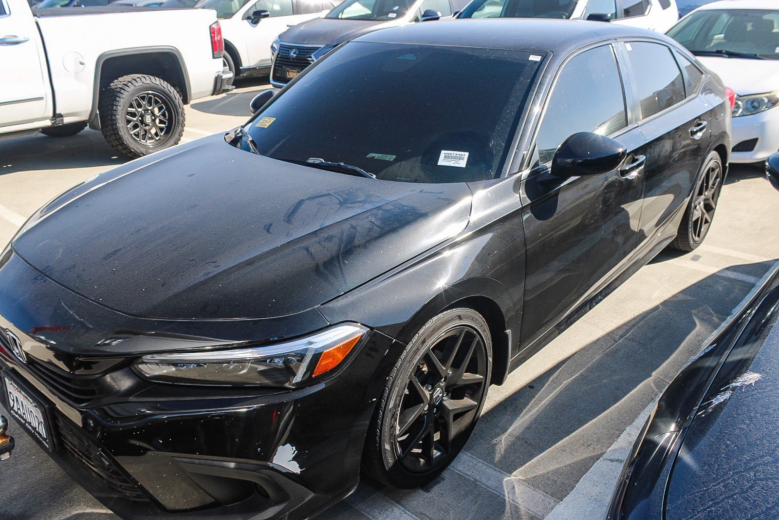 Used 2022 Crystal Black Pearl Honda Sport image 5