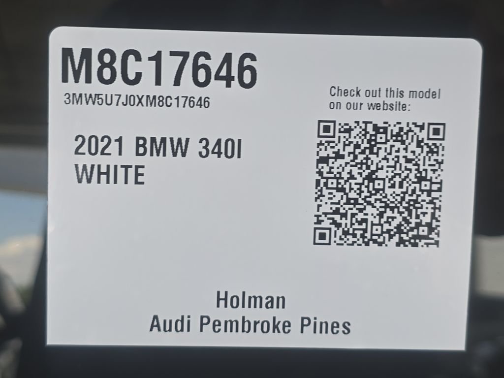 Used 2021 Mineral White Metallic BMW M340i image 28