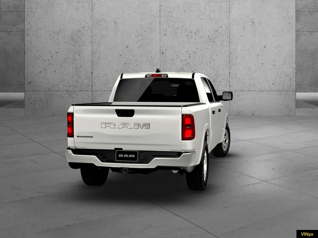 New 2026 Bright White Clear-Coat Exterior Paint RAM Big Horn/Lone Star image 13