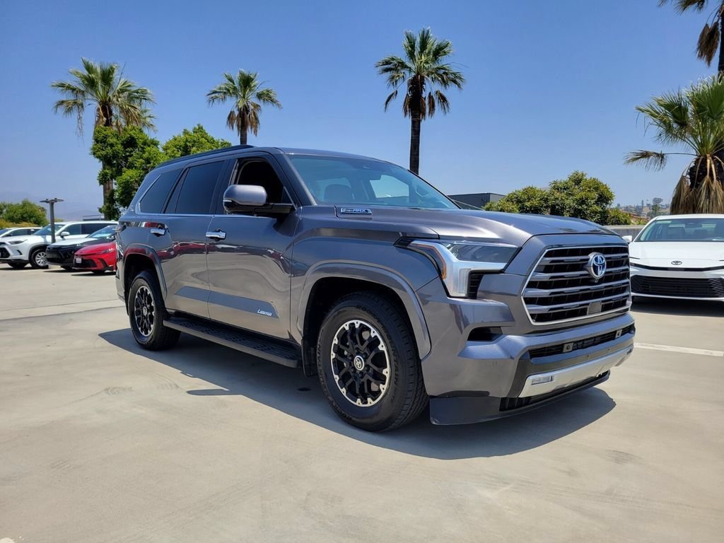 Certified Used 2023 Magnetic Gray Metallic Toyota Limited image 3
