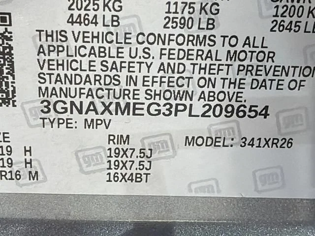 Used 2023 Sterling Gray Metallic Chevrolet RS image 34